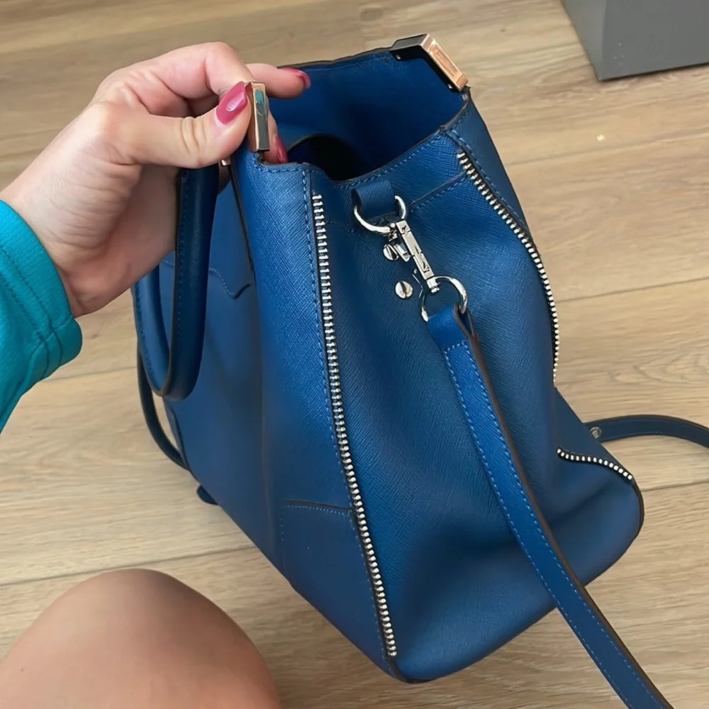 Rebecca minkoff blue amorous satchel - Picture 9 of 16